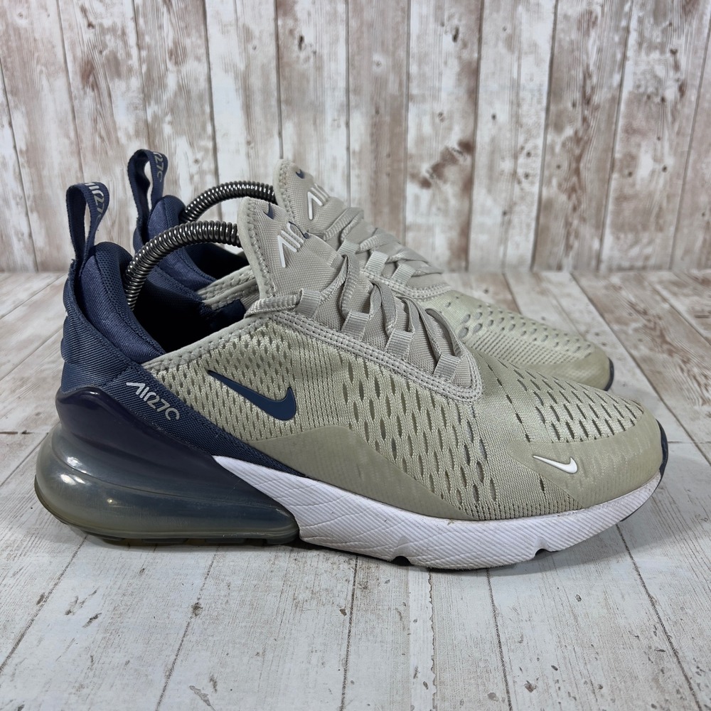 Nike Air Max 270 Womens Running Shoes Neutral Olive Midnight Navy AH6789-203